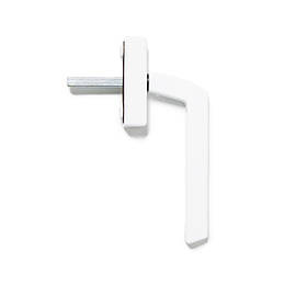 Ручка віконна вузька біла