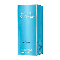 Davidoff Cool Water Woman Туалетна вода 100 ml (Давідофф Кул В'єр Вумен), фото 2