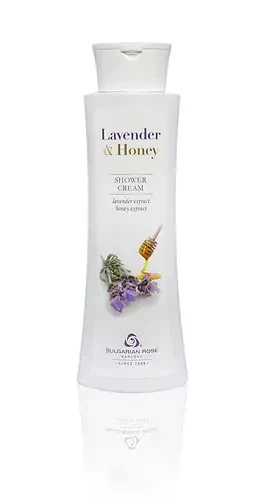 Крем для душу "Лаванда та мед" BULGARIAN ROSE LAVENDER AND HONEY SHOWER CREAM