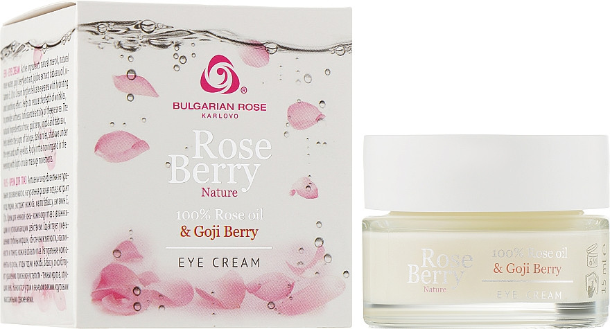 Освіжаючий денний крем для обличчя з ягодами годжі BULGARIAN ROSE BERRY NATURE DAY CREAM