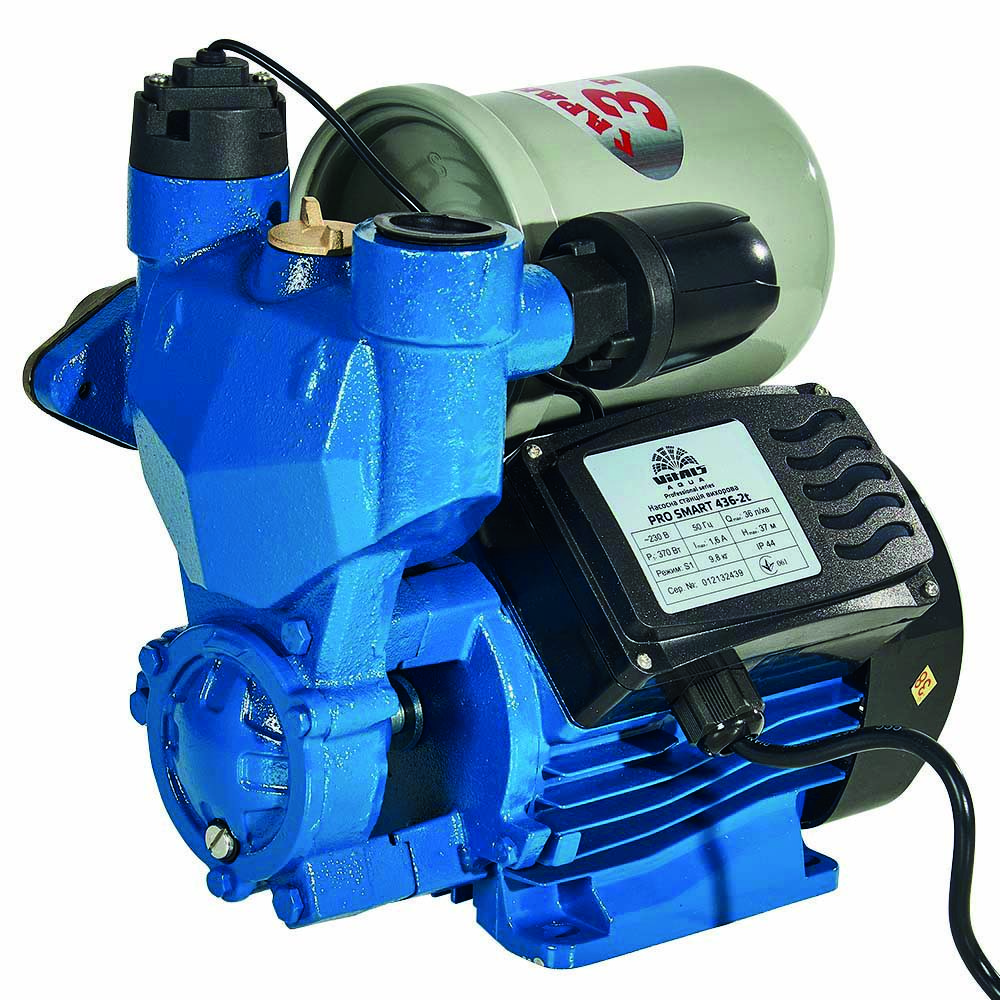 Станція насосна автоматична вихрова 35л/хв, 27 м напір, Vitals Aqua PRO SMART 436-2t
