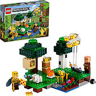 Конструктор Лего Майнкрафт Пчелиная Ферма Lego Minecraft The Bee Farm 21165