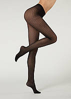 Calzedonia Жіночі колготи з візерунком  М/Л  4682 чорні
