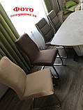 Чохол на стілець універсального розміру з фактурного трикотажу, фото 7