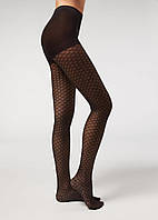Calzedonia Жіночі колготи з візерунком  С/М  4955 чорні