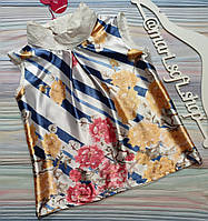Дитяча блуза з квітами та вишивкою Sarah Chole р. 8-9 років