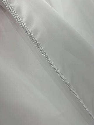 Тюль шифон однотонний, турецький з обтяжувачем, фото 1