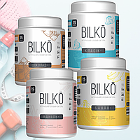 Белок Билко для похудения 2 кг 4 ВКУСА Bilko протеин 90%, 4 шт по 450г = 60 порций