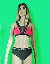 Купальник раздельный Fuba Алла 9013 красный (В НАЛИЧИИ ТОЛЬКО 42 44 46 48 50 УКР р-ры), фото 5