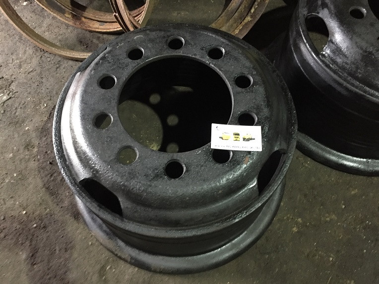 256Б1-3101012 Диск колісний 20х8.5 КРАЗ 256, 6510 у зборі з кільцями (2-й сорт), фото 1