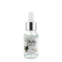 Divia Масло для кутикулы с пипеткой Cuticle Oil Jojoba & Vitamin E №02 (Жожоба и витамин Е), 15 мл