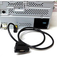Skoda Octavia Fabia USB кабель перехідник для штатних магнітол RCD 510 RNS 315, юсб адаптер порт панель, фото 8