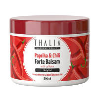 Масажний гель-бальзам із паприкою, перцем чилі та кофеїном THALIA, 500 мл
