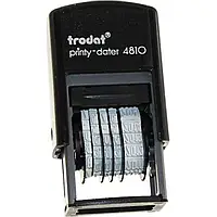 Міні-датер 3,8 мм пластмасовий Trodat 4810 Bank