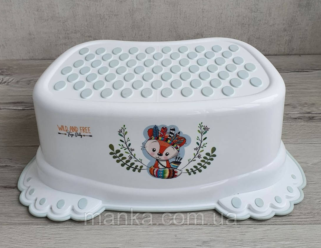 Підставка для ніг "Дикий захід: Лисичка" (біла) DZ-006-103-LISEK TEGA