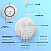 Генератор білого шуму для сну навісний для новонароджених дітей та дорослих Ealysun EM-022 10 мелодій білий, фото 3