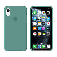 Чехол Silicone Case Original iPhone XR №57 (Pine Needle Green) (N55)