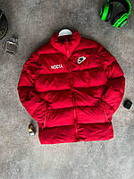 Мужская зимняя куртка Nike Nocta M1172 красная