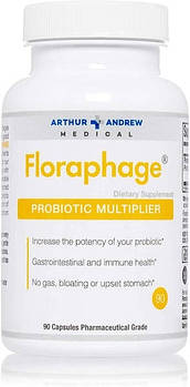 Arthur Andrew Floraphage / Флорафаг пробіотик із бактерофагами 90 капсул. BX981
