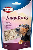 Лакомство Trixie для собак "Nuganitos" сыромятная кожа с уткой 100 г