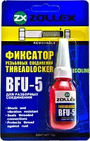 Фиксатор резьбы Zollex Threadlocker синий для разборных соединений BFU-5/15023 10г