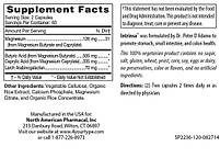 D'adamo, Genoma Nutritionals, Intrinsa, Інтенза, 120 вегетаріанських капсул BX636, фото 6