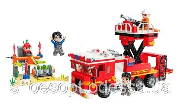 Конструктор Пожежна машина: 539 деталей, фото 1