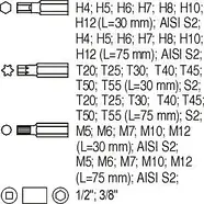 Набір біт з утримувачем YATO YT-5538 Польща, фото 2