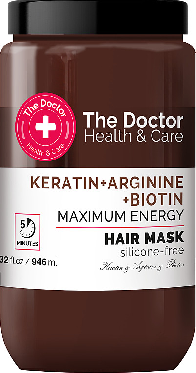Маска для волосся The Doctor Health&Care "Максимальна сила" 946 мл