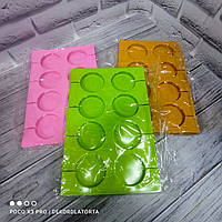 Силіконова форма для льодяників 5 см