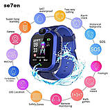 Дитячий Смарт годинник G7 Синій Smart Baby Watch Годинник дитячий Годинник для дитини, фото 3
