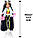 Лялька MERMAZE MERMAIDZ русалока змінює цві Color Change Jordie Mermaid Fashion Doll, фото 3