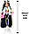 Лялька MERMAZE MERMAIDZ русалока змінює цві Color Change Jordie Mermaid Fashion Doll, фото 4
