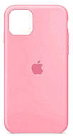 Силиконовый чехол с микрофиброй внутри iPhone 11 Pro Silicon Case цвет #06 Pink