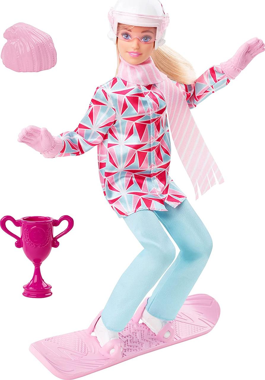 Барбі сноубрист Barbie Winter Sports Snowboarder