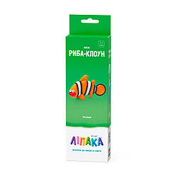 Набір самозатвердженого пластиліна ЛІПАКА - ОКЕАН: РИБА-КЛОУН