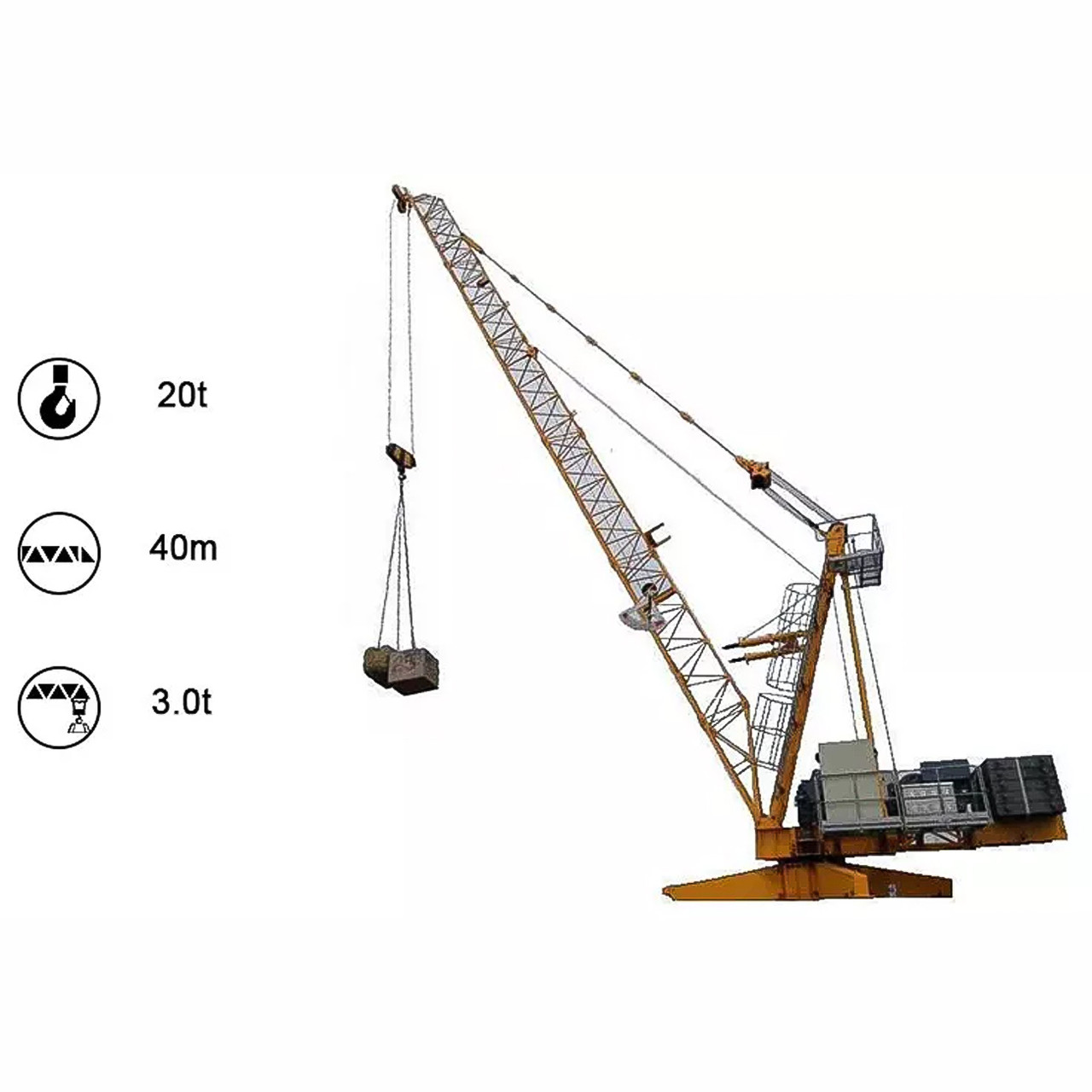 Баштовий кран деррік SYM TD4030-20