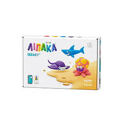 Набір самозатвердженого пластиліна ЛЕПАКА — ОКУЛА, ОСЬМІНОГ, СКАТ