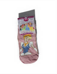 Шкарпетки дитячі ©Disney (Принцеси) р 35-38 рожеві (661)
