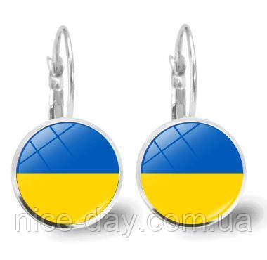 Сережки Символи України жовто-блакитний / Сережки патріотичні