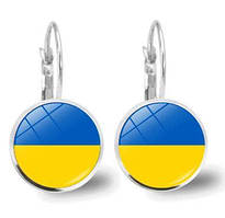 Сережки Символи України жовто-блакитний / Сережки патріотичні