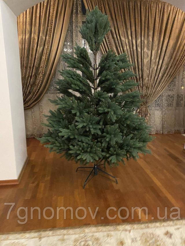 Штучна ялинка лита на металевих крабах РОССО-ПРЕМІУМ 1.2 - 3 м.