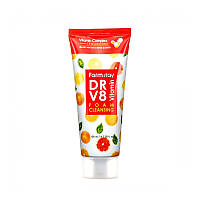 Витаминная очищающая пенка FarmStay DR.V8 Vitamin Foam Cleansing 100 мл.