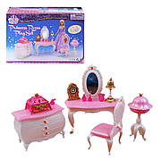Меблі для ляльок Барбі до 30 см Gloria Кімната для відпочинку принцеси 1208