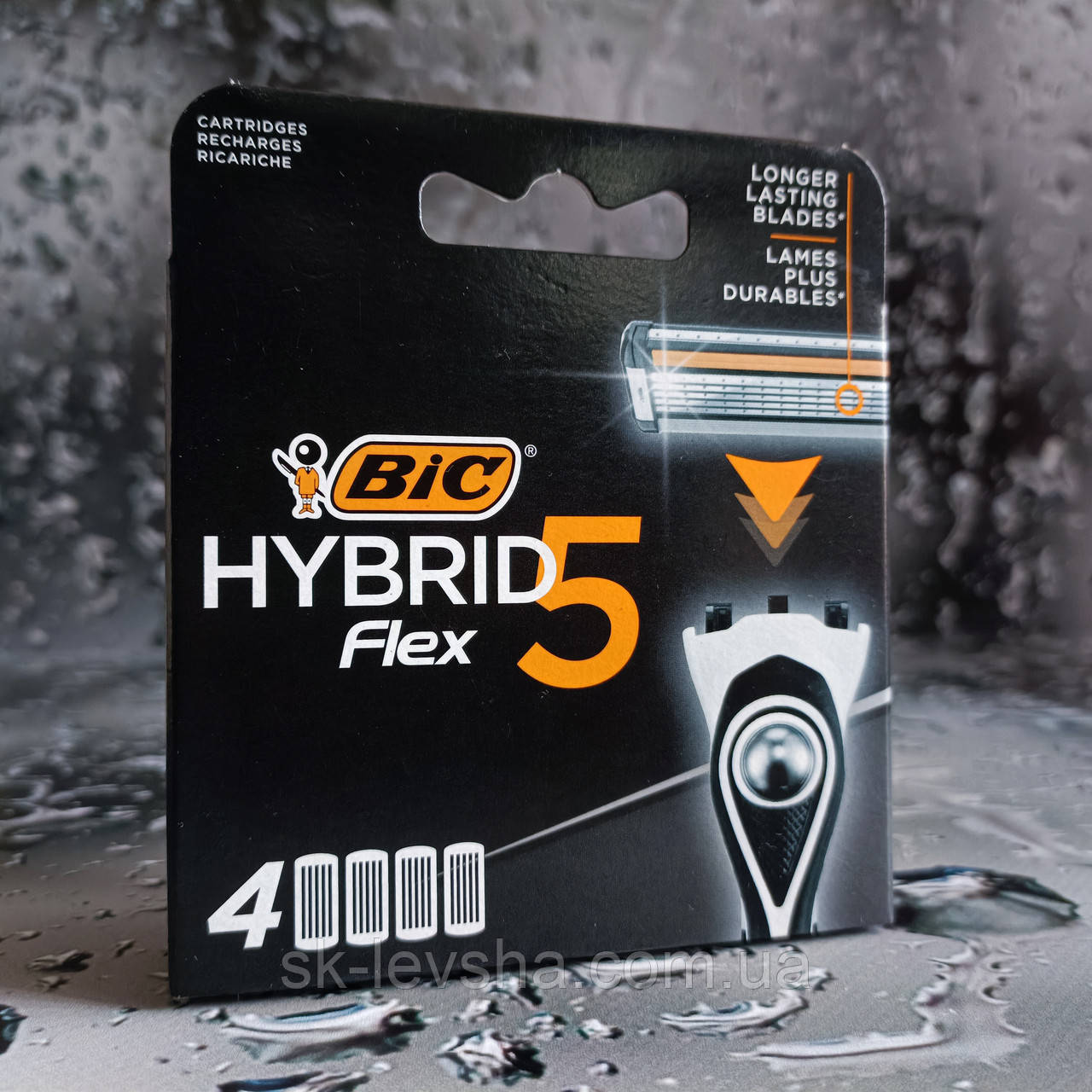 Касети для станків Bic®5 Hybrid Flex 4 шт., фото 1