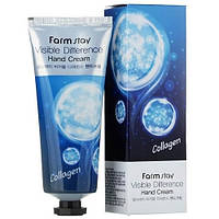 Farmstay Visible Difference Collagen Hand Cream Крем для рук із колагеном, 100 г