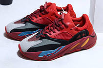 Жіночі кросівки Adidas Yeezy Boost 700 Hi-Res Red, фото 5