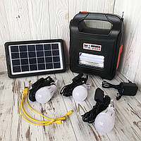 Зарядное устройство и осветительная станция на солнечной батарее Everton Solar Light AT-910BT с радио и MP3