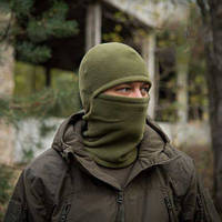 Флісова балаклава Олива/Тепла балаклава