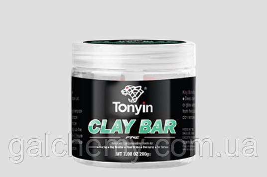 Полірувальна глина середньоабразивна CLAY BAR (FINE) (200 мл), ТМ Tonyin